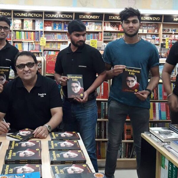 At Crossword with Book Lovers Club Membres Pune